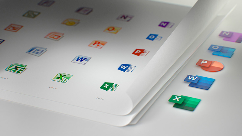 office icons 2018